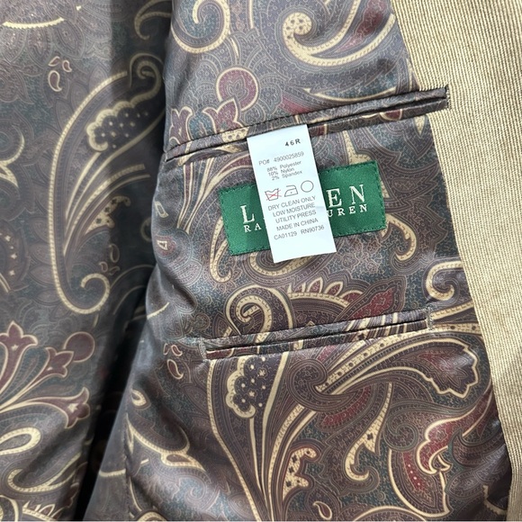 Ralph Lauren Tan Blazer - Picture 4 of 5